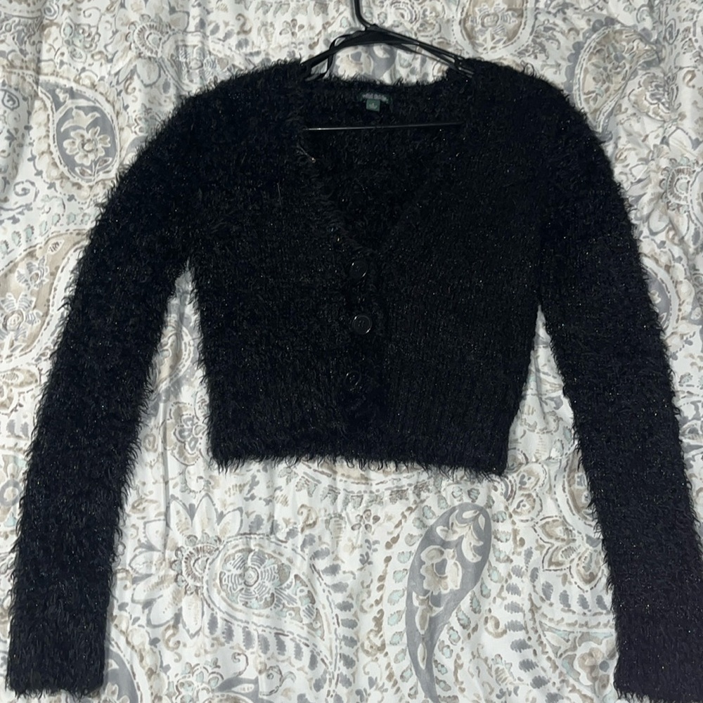 Size small. Wild Fable. Black cardigan.
